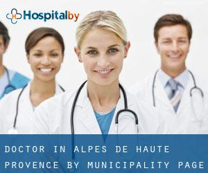 Doctor in Alpes-de-Haute-Provence by municipality - page 1