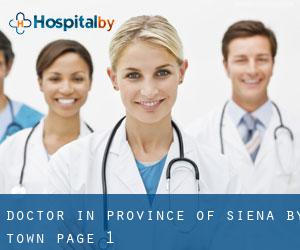 Doctor in Province of Siena by town - page 1