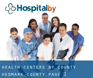 health centers by County (Hedmark county) - page 1
