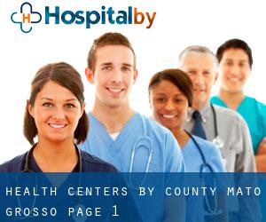health centers by County (Mato Grosso) - page 1