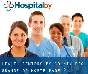 health centers by County (Rio Grande do Norte) - page 2