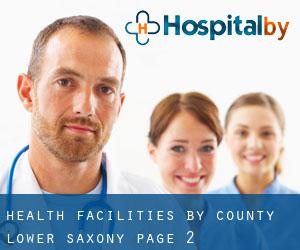 health facilities by County (Lower Saxony) - page 2