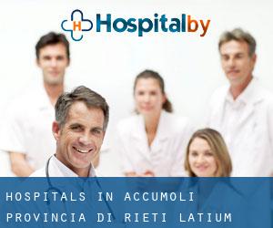 hospitals in Accumoli (Provincia di Rieti, Latium)