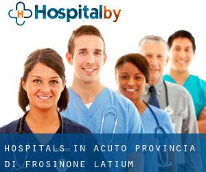 hospitals in Acuto (Provincia di Frosinone, Latium)