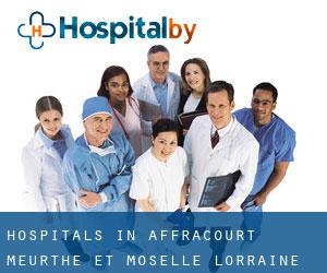 hospitals in Affracourt (Meurthe et Moselle, Lorraine)