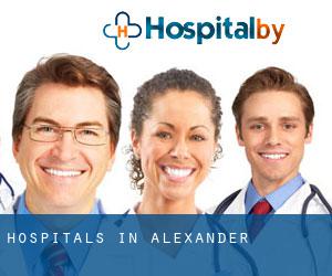 hospitals in Alexander
