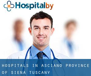 hospitals in Asciano (Province of Siena, Tuscany)