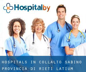 hospitals in Collalto Sabino (Provincia di Rieti, Latium)