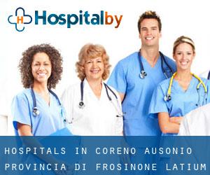 hospitals in Coreno Ausonio (Provincia di Frosinone, Latium)
