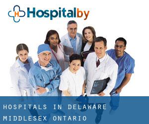 hospitals in Delaware (Middlesex, Ontario)