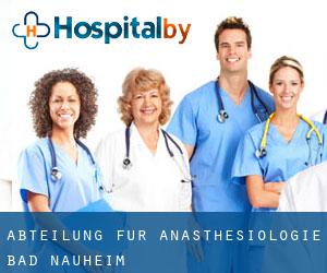 Abteilung für Anästhesiologie (Bad Nauheim)