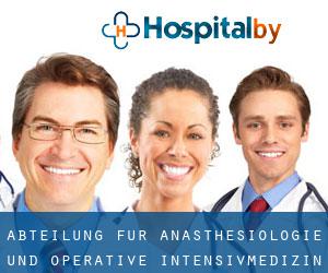 Abteilung für Anästhesiologie und operative Intensivmedizin (Pforzheim)
