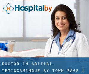Doctor in Abitibi-Témiscamingue by town - page 1