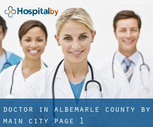 Doctor in Albemarle County by main city - page 1