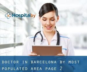 Doctor in Barcelona by most populated area - page 2