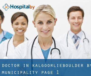 Doctor in Kalgoorlie/Boulder by municipality - page 1