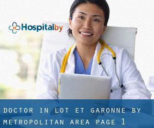 Doctor in Lot-et-Garonne by metropolitan area - page 1