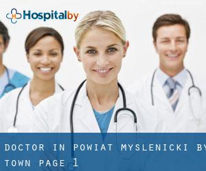 Doctor in Powiat myślenicki by town - page 1