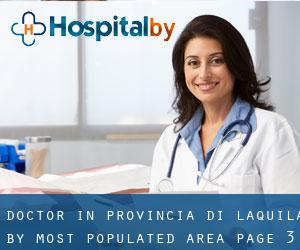 Doctor in Provincia di L'Aquila by most populated area - page 3