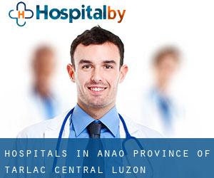 hospitals in Anao (Province of Tarlac, Central Luzon)