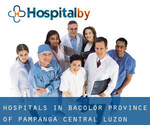 hospitals in Bacolor (Province of Pampanga, Central Luzon)