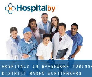 hospitals in Bavendorf (Tubinga District, Baden-Württemberg)