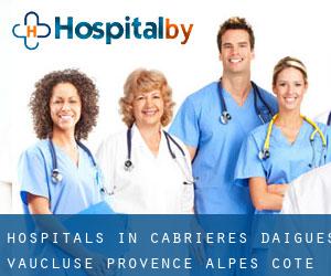 hospitals in Cabrières-d'Aigues (Vaucluse, Provence-Alpes-Côte d'Azur)