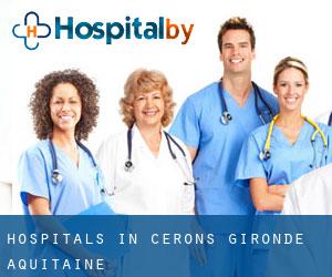 hospitals in Cérons (Gironde, Aquitaine)