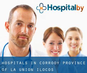 hospitals in Corrooy (Province of La Union, Ilocos)