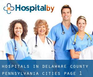 hospitals in Delaware County Pennsylvania (Cities) - page 1