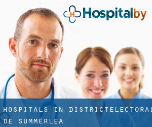 hospitals in Districtélectoral de Summerlea