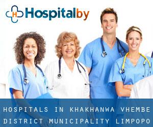 hospitals in Khakhanwa (Vhembe District Municipality, Limpopo)