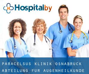 Paracelsus-Klinik Osnabrück Abteilung für Augenheilkunde (Edinghausen)
