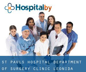 St. Paul's Hospital, Department of Surgery Clinic - Leonida, (Iloilo)